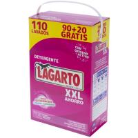 Detergente en polvo xxl LAGARTO, maleta 7,15 kg