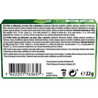 Chicle de hierbabuena 60 minutos Lc TRIDENT, paquete 22 g