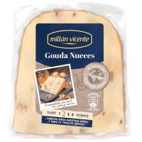 Queso gouda con nueces MILLAN VICENTE, cuña 150 g