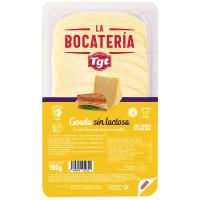 Gouda sin lactosa LA BOCATERIA, lonchas, bandeja 150 g