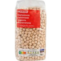 Garbanzo extra EROSKI, paquete 1 kg