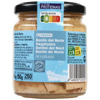 Bonito del norte al natural EROSKI, frasco 150 g