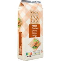 Crackers integrales EROSKI, paquete 250 g