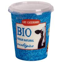 Yogur natural eco LOS CASERINOS, tarrina 350 g
