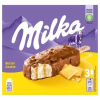 Bombón butter cookie MILKA, 3 uds, caja 198 g