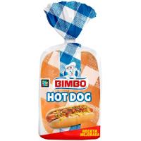Hot dog BIMBO, 4 uds, paquete 220 g