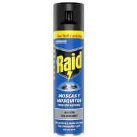 Insecticida moscas y mosquitos RAID, spray 400 ml