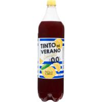 Tinto de verano limón 0,0 azúcar CAST.ARESO, botella 1,5 litros