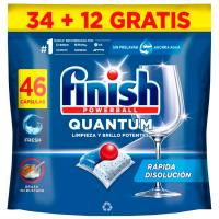 Lavavajillas máquina FINISH Quantum, pack 34+12 dosis
