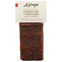 Bizcocho chocolate y avellanas LA GRANJA, bolsa 350 g