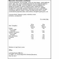 Bizcocho chocolate y avellanas LA GRANJA, bolsa 350 g