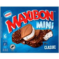 Mini sandwich de nata MAXIBON, pack 6x80 ml