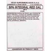 Lareira integral 50% red en sal, 280 g