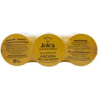 Aceituna rellena anchoa del Cantábrico JOLCA, pack 3x50 g