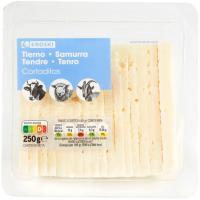 Queso tierno EROSKI, cuña cortada 250 g