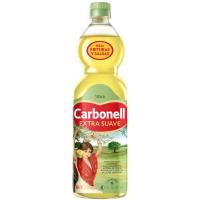Aceite de oliva extra suave CARBONELL, botella 1 litro
