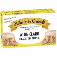 Atún claro en aceite vegetal PALACIO de ORIENTE, lata 111 g