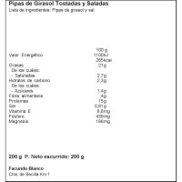 Pipa blanquilla FACUNDO, bolsa 200 g