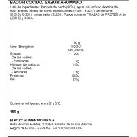Bacón en lonchas ELPOZO, bandeja 150 g
