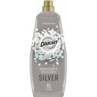 Suavizante concentrado silver DISICLIN, botella 80 dosis