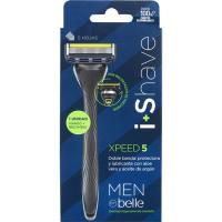 Maquina de afeitado 5 hojas MEN BY BELLE, pack 1 ud