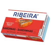 Sardinas en tomate RIBEIRA, lata 120 g