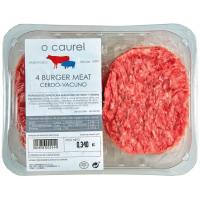 Hamburguesa mixta O`CAUREL, bandeja 340 g