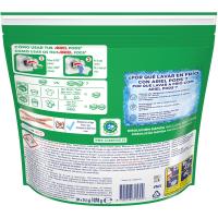 Detergente quitamanchas en cápsulas ARIEL +PODER, bolsa 44 dosis