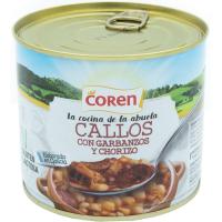 Callos con garbanzos COREN, lata 625 g