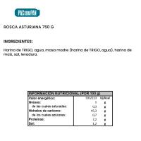 Rosca asturiana PASCOMPAN, pieza al peso aprox. 750 g