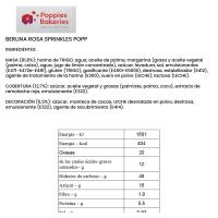 Berlina rosa POPPIES, bandeja 220 g