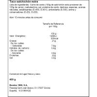 Salchichón extra SOLARIEGO, taco 400 g