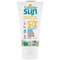 Crema solar facial SPF50+ TABAIBA SUN, tubo 50 ml