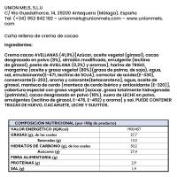 Caña de chocolate y avellana REPOSTERIA TRADICIONAL, caja 220 g