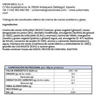 Triángulo relleno cacao-avellana REPOSTERIA TRADICIONAL, 240 g