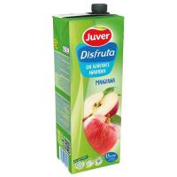Disfruta sin azúcar de manzana JUVER, brik 1,5 litros