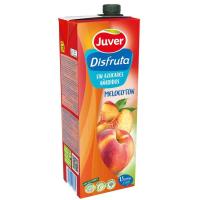 Disfruta sin azúcar de melocotón JUVER, brik 1,5 litros