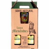 Sidra Natural MENÉNDEZ, pack 2x70 cl