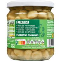 Habita tierna extra EROSKI, frasco 210 g
