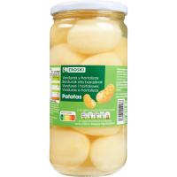 Patata entera EROSKI, frasco 400 g