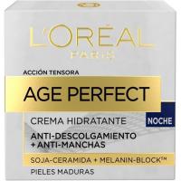 Crema de noche L`OREAL Age Perfect, tarro 50 ml