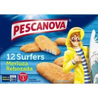Surfers de merluza PESCANOVA, caja 400 g