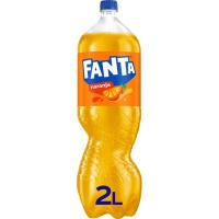 Refresco de naranja FANTA, botella 2 litros