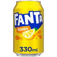 Refresco de limón FANTA, lata 33 cl