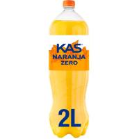 Refresco de naranja KAS ZERO, botella 2 litros