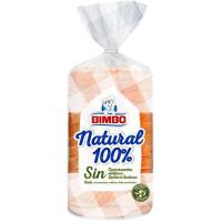 Pan de molde natural 100% BIMBO, paquete 460 g
