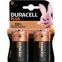 Pila LR20 DURACELL, pack 2 uds