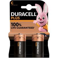 Pila LR14 Plus DURACELL, blister 2 uds