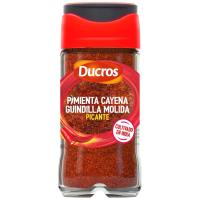 Pimienta cayena molida para sazonar DUCROS, frasco 38 g