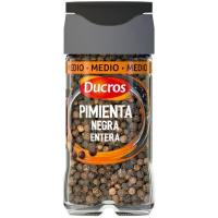 Pimienta negra entera DUCROS, frasco 48 g